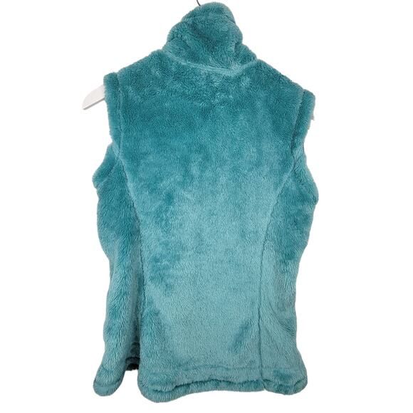 FREE COUNTRY Eyelash Fleece Vest In Jade Mist - Size S - Picture 4 of 6